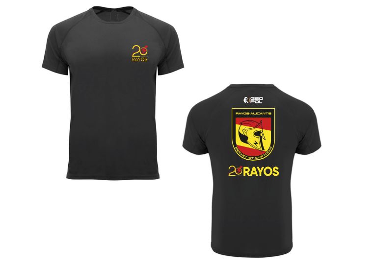 CAMISETA 20 ANIV RAYOS